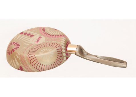 Wok DOMO Fantasy Flowers szare kwiaty