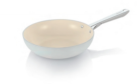 Kliknij aby powiększyć Wok Total White Moneta 28 cm