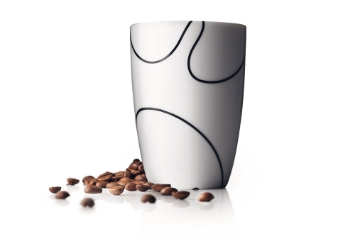 Kliknij aby powiększyć Termokubek 210ml Black Contour MENU