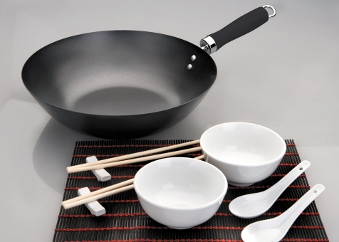 Kliknij aby powiększyć Zestaw Wok + miseczki IBILI