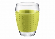 Szklanki 2 szt Bodum Pavina 0,45l zielone
