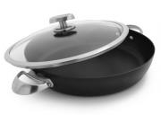 Patelnia dwuuchwytowa z pokrywką 32 cm; 2,5 l Pro IQ Scanpan