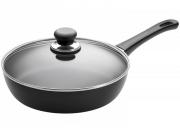 Patelnia Classic z pokrywką tytanowo-ceram. 24 cm Scanpan
